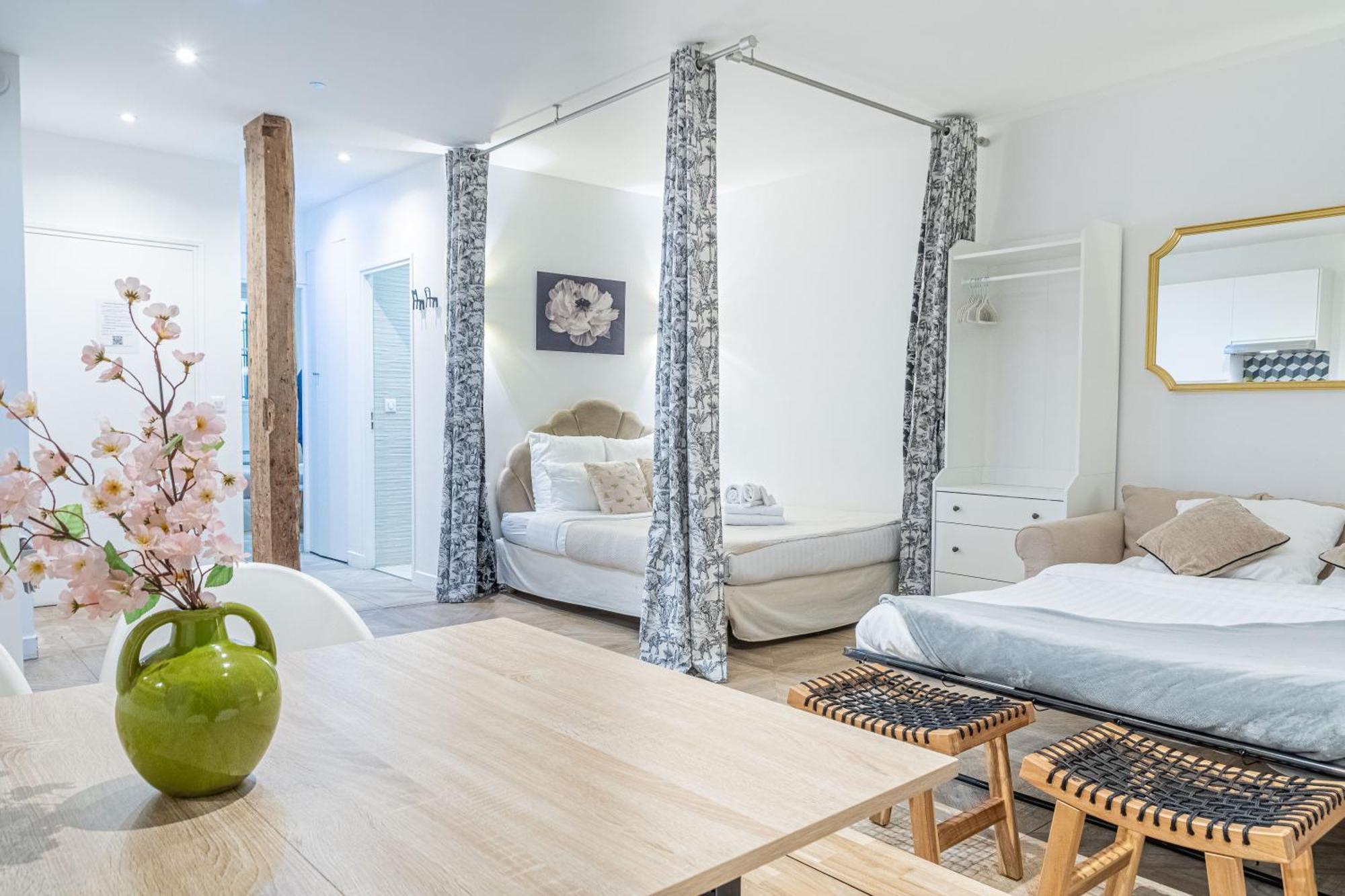 Sophiestay - Appartement Tendance Avec 1 Chambre A Montorgueil Париж Экстерьер фото