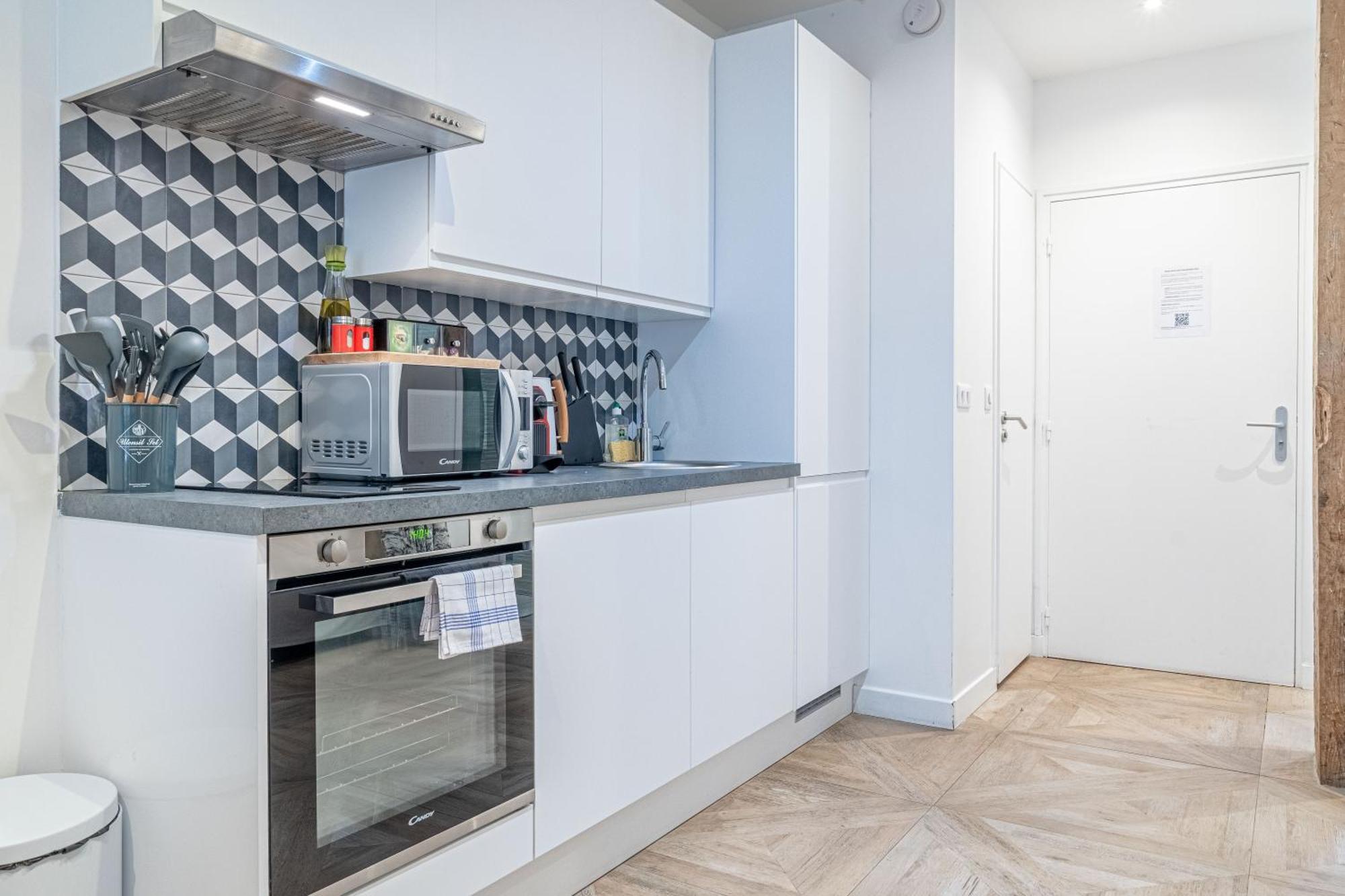 Sophiestay - Appartement Tendance Avec 1 Chambre A Montorgueil Париж Экстерьер фото