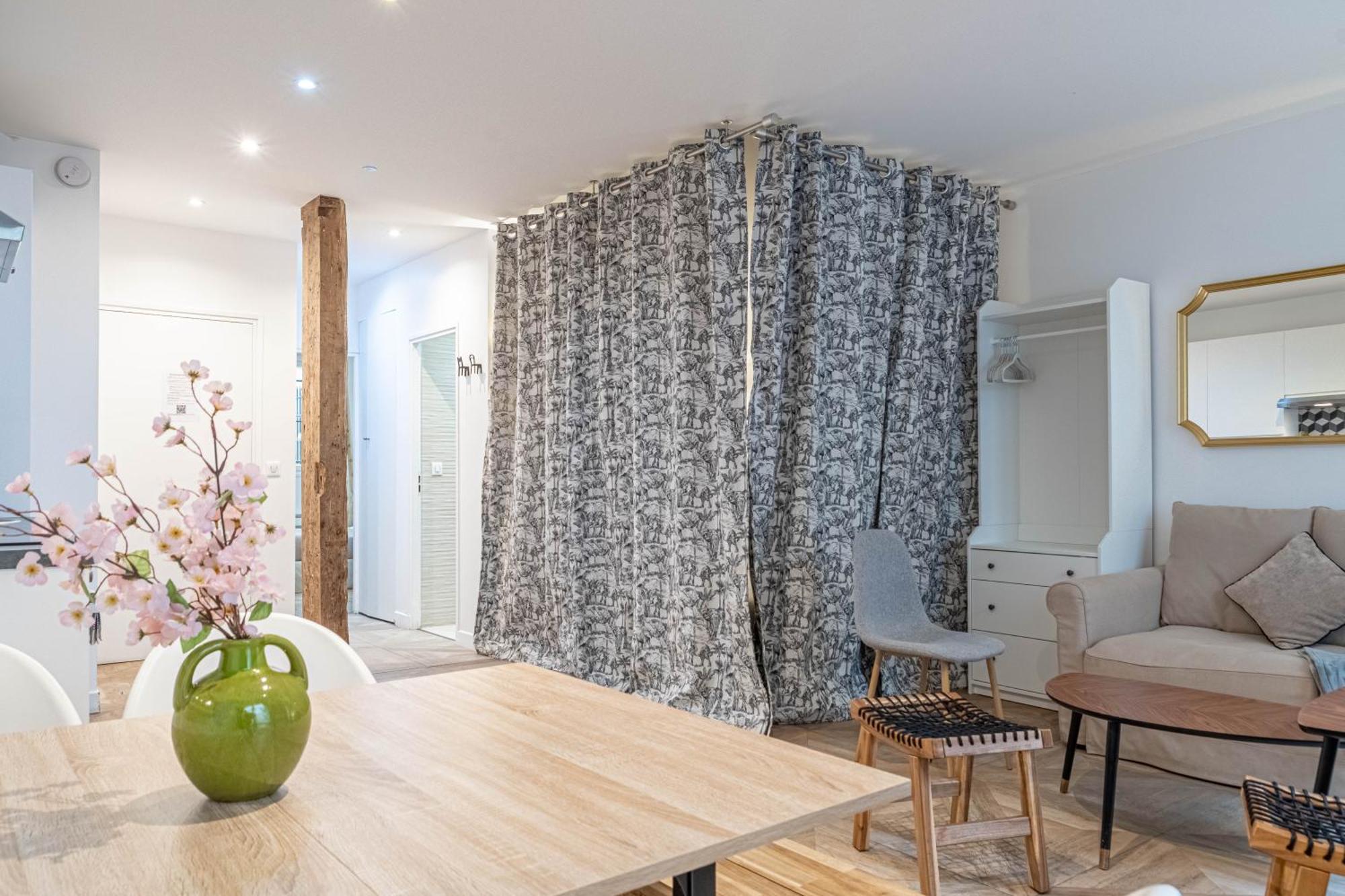 Sophiestay - Appartement Tendance Avec 1 Chambre A Montorgueil Париж Экстерьер фото