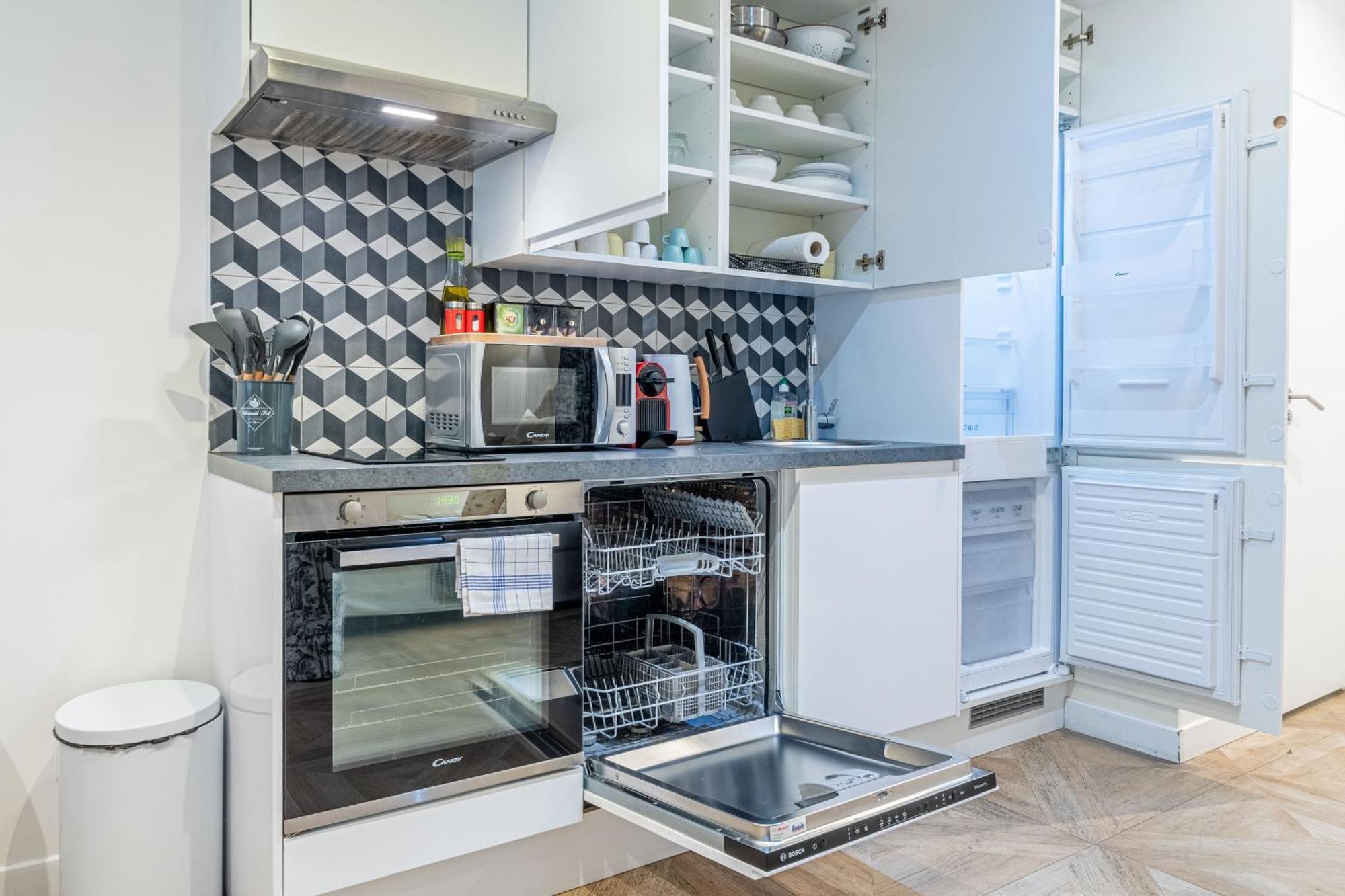 Sophiestay - Appartement Tendance Avec 1 Chambre A Montorgueil Париж Экстерьер фото